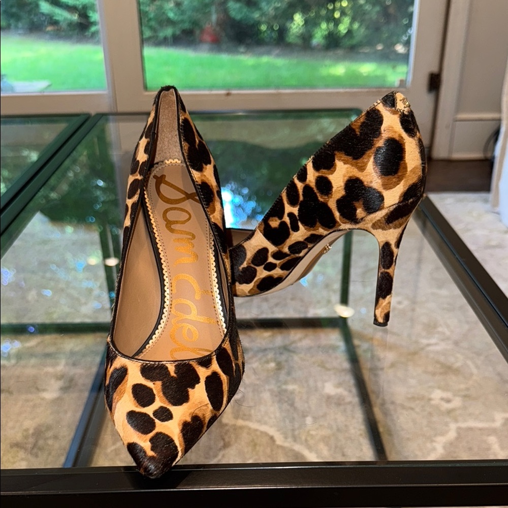 Sam Edelman Brown and Black Heels